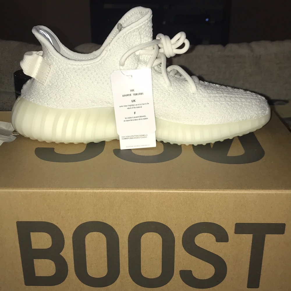 Brand new yeezy 350 boost white